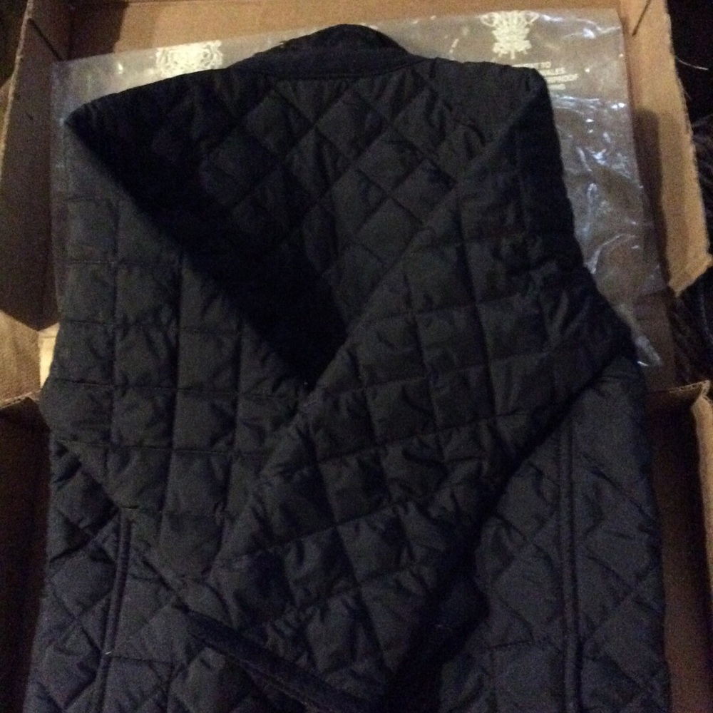 J Crew Guilted Navy Jacket CrewCuts - Picture 3 of 5